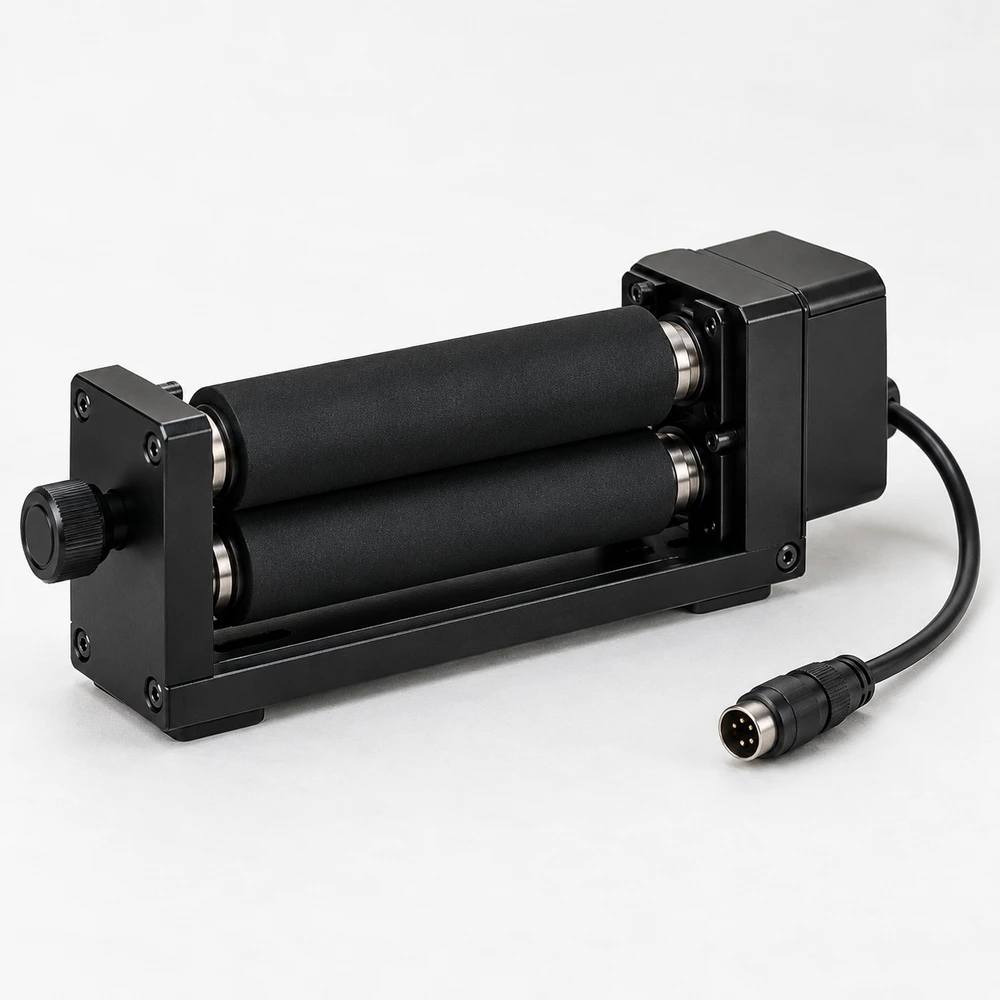 Roller rotary attachment